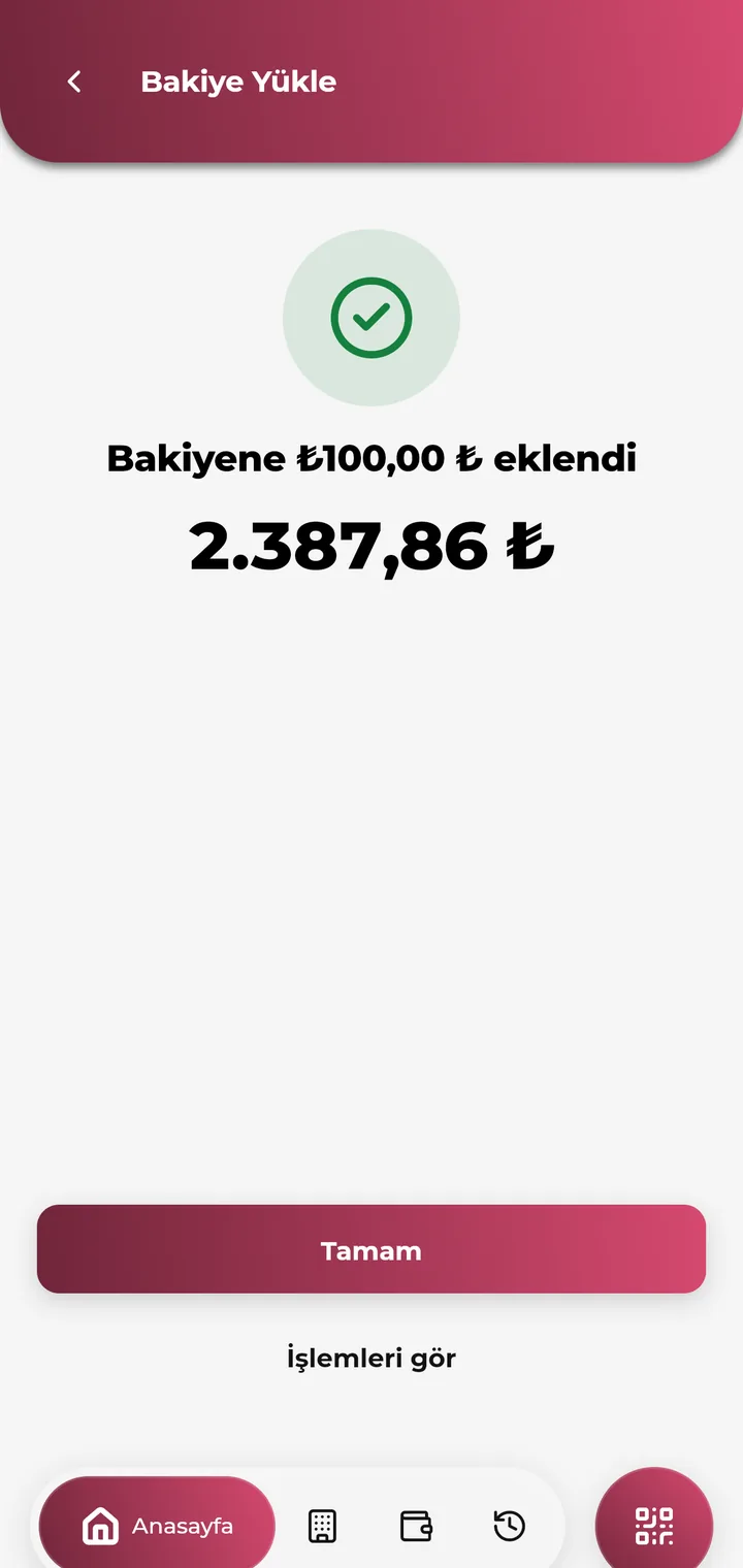 Yükleme başarılı